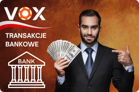 Przelewy bankowe w kasynie VOX