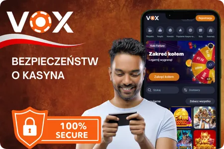 Gra w kasynie VOX jest bezpieczna