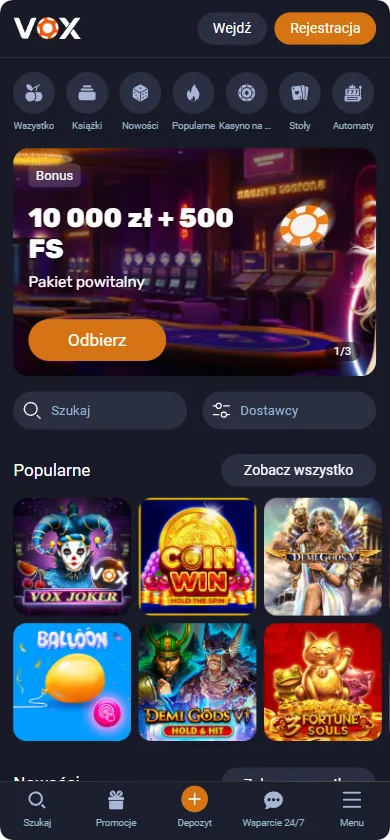Strona główna Vox Casino