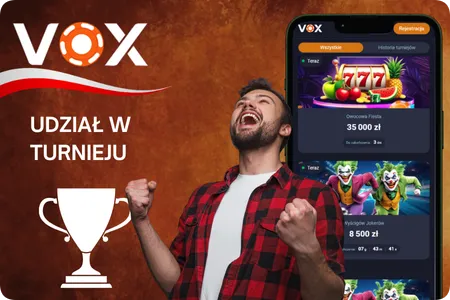 Weź udział w turnieju kasynowym VOX